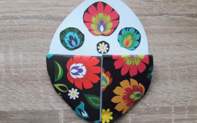 Wielkanocna praca plastyczna dla dzieci – zakładka do książki