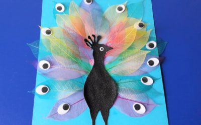 Praca plastyczna – „Paw”