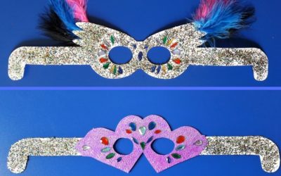 Karnawałowe okulary