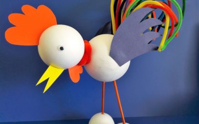 Jak zrobić wielkanocnego kogucika?