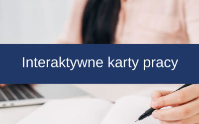 Interaktywne karty pracy