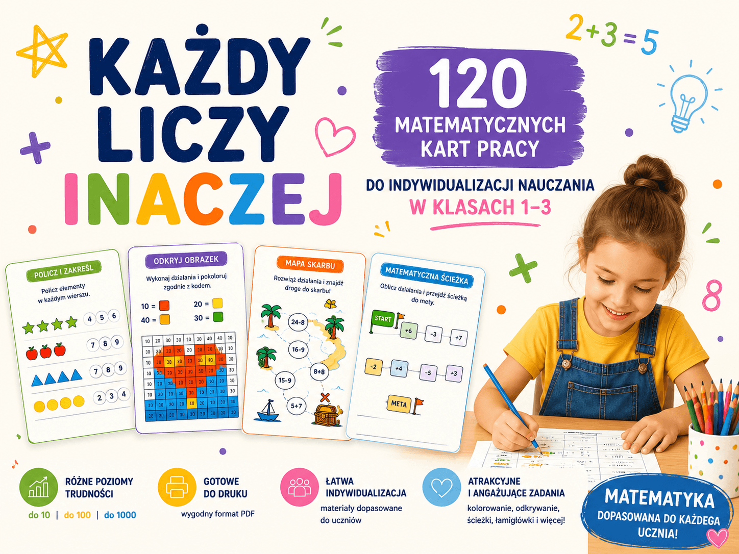 Każdy liczy inaczej-karty pracy Każdy liczy inaczej-karty pracy